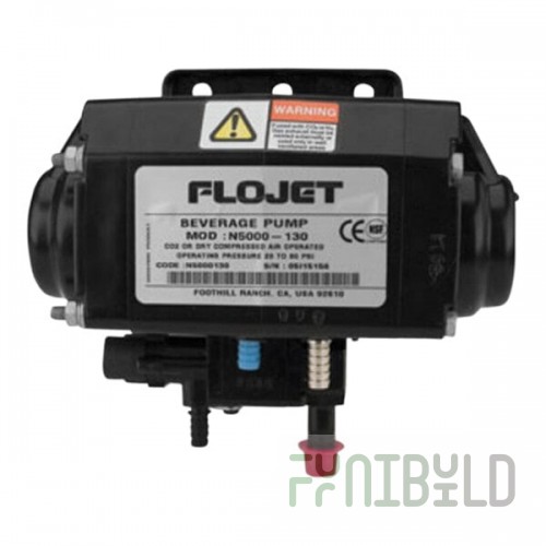 Micro Matic WD-035 Flojet Pump with Stainless Steel Fittings Gas Distributor Parts