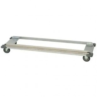 Quantum DB1860C-PT 60 Inch Dolly Frame with Casters Chrome Plated Finish Quantum DB1860C-PT 60 Inch Dolly Frame with Casters Chrome Plated Finish