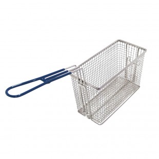 Globe TMBASKET1632 16/32 lbs Electric Deep Fryer Basket Twin with Front Hook Globe TMBASKET1632 16/32 lbs Electric Deep Fryer Basket Twin with Front Hook