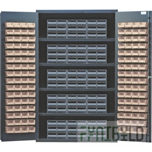 Quantum QSC-QIC64CL 48 Inch Heavy-Duty Storage Cabinet with Interlocking Drawers