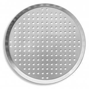 Vollrath PC11PN 11 Inch Diameter Perforated Press Cut Pizza Pan Aluminum Vollrath PC11PN 11 Inch Diameter Perforated Press Cut Pizza Pan Aluminum