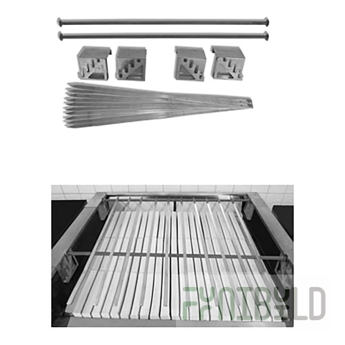 EmberGlo 4508-52 Stainless Steel Shish Kabob Conversion Kit for 31/41 Series