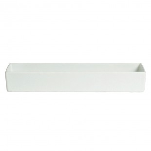 GET Enterprises COMP46 1.10 Quart Rectangular Salad Bar Bowl Cast Aluminum Resin GET Enterprises COMP46 1.10 Quart Rectangular Salad Bar Bowl Cast Aluminum Resin