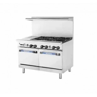 Turbo Air TARG-24G4B_LP 48 Inch Gas Restaurant Range with 4 Burners 32000 BTU