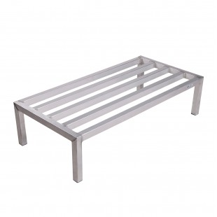 Winholt DASQ-3-820 36 Inch Vented Dunnage Rack 2100 lb Capacity Aluminum