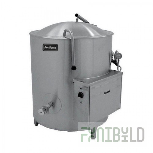 AccuTemp ALHEC-20MV 34 Inch Electric Kettle Mixer 20 Gallon 316 Stainless Steel