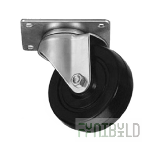 Winholt 7351 4 Inch Swivel Plate Caster Polyurethane Wheel 275 lb Capacity