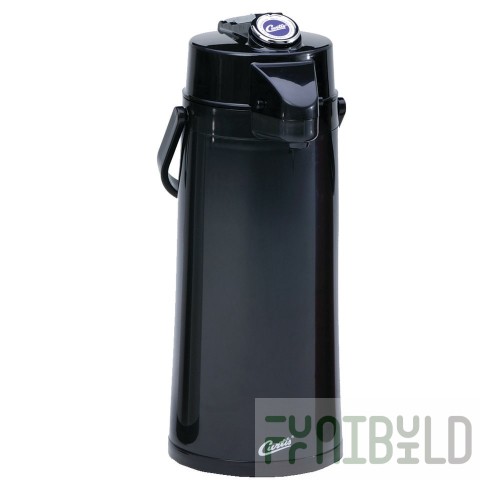Curtis TLXA2203S000 2.2 Liters Lever Action Airpot Stainless Steel Liner Black Plastic with Lockable Lid