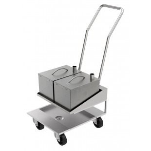 Electrolux 922752 20 Inch Trolley For Grease Collection Stainless Steel