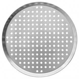 Vollrath PC10PN 10 Inch Perforated Pizza Pan Press Cut Aluminum Vollrath PC10PN 10 Inch Perforated Pizza Pan Press Cut Aluminum