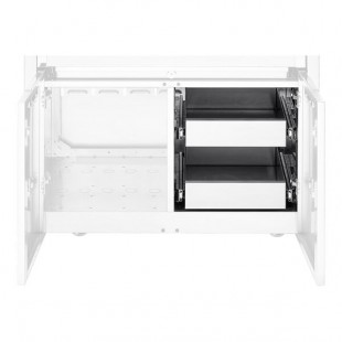 Crown Verity IGM-2UD 24 Inch Dual Universal Drawers And Center Divider Gas Charbroiler Crown Verity IGM-2UD 24 Inch Dual Universal Drawers And Center Divider Gas Charbroiler