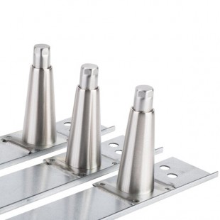 Master-Bilt A061-11270 6 Inch Leg Kit Stainless Steel Set of 6 for DD-66 DD-88