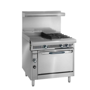 Imperial IHR-G24-2-P Spec Series Heavy Duty Range Gas 36 Imperial IHR-G24-2-P Spec Series Heavy Duty Range Gas 36