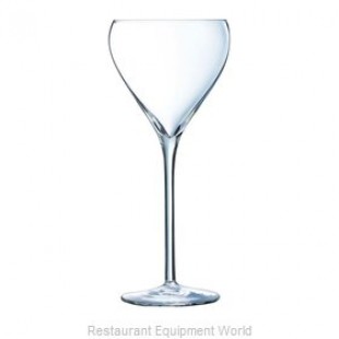 Arc Cardinal L8941 7 Oz. Brio Flute Glass Sheer Rim Effervescent Glass