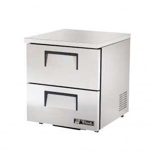True Refrigeration TUC-27D-2-LP-HC 27 Inch Undercounter Refrigerator Stainless Steel Drawer Access