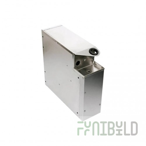 Glastender C-SHA-4-ED 4 Inch Holder with Integral Drip Pan Stainless Steel