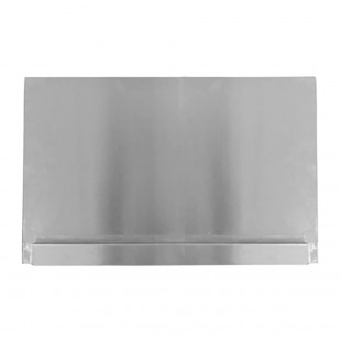 Admiral Craft GF-46 24 Inch Splash Guard for Gas Fryers with Durable Design Admiral Craft GF-46 24 Inch Splash Guard for Gas Fryers with Durable Design