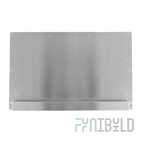 Admiral Craft GF-46 24 Inch Splash Guard for Gas Fryers with Durable Design
