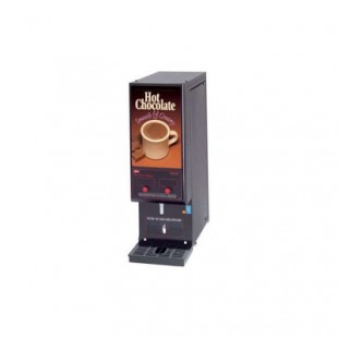 Grindmaster Cecilware GB2HC-CP 7.75 Inch Electric Beverage Dispenser with 2 Hoppers