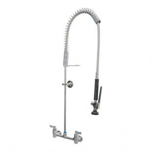 Fisher 13380 8.63 Inch Backsplash Pre-Rinse Faucet Stainless Steel with Corrosion Resistant Finish