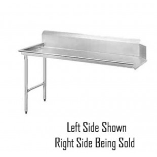 Jackson DTC-S70-24R 24 Inch Dishtable Stainless Steel Right Side Installation Jackson DTC-S70-24R 24 Inch Dishtable Stainless Steel Right Side Installation