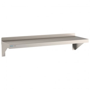 Olympic JWS1548SS 48 Inch Fabricated Wall Shelf with 18 Gauge Stainless Steel