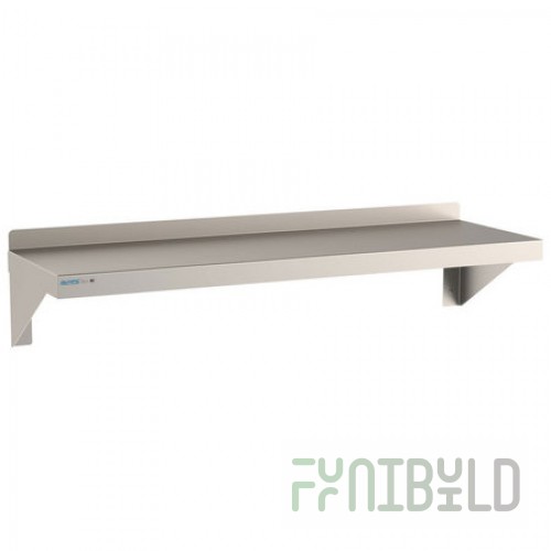 Olympic JWS1548SS 48 Inch Fabricated Wall Shelf with 18 Gauge Stainless Steel