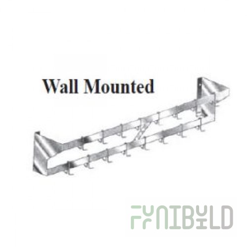 Klinger's Trading SW60 Pot Rack Wall Mount 60