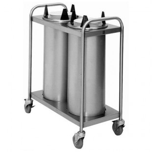 APW Wyott HTL2-7 24 Inch Heated Dish Dispenser Mobile Open Frame Stainless Steel APW Wyott HTL2-7 24 Inch Heated Dish Dispenser Mobile Open Frame Stainless Steel