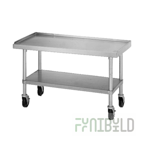 Star STAND/HC-48 48 Inch Stand with Casters for Countertop Cooking Stainless Steel