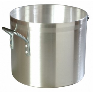 Carlisle 61220 20 Quart Stock Pot Aluminum with Loop Handles Satin Finish Carlisle 61220 20 Quart Stock Pot Aluminum with Loop Handles Satin Finish