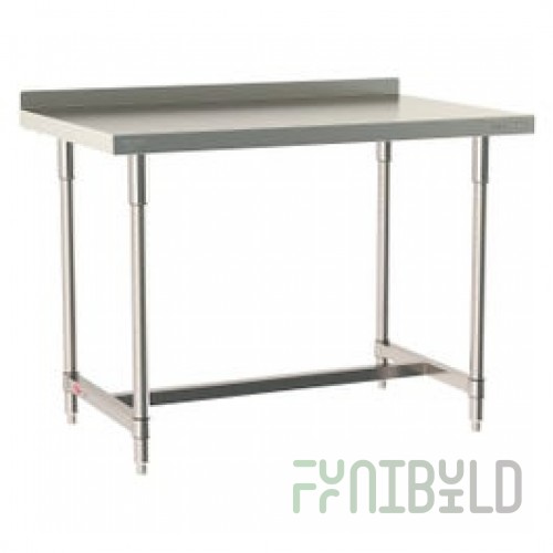 Metro TWS3048SI-316B-S 48 Inch Stainless Steel Work Table with Adjustable Height