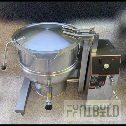 Groen DEE/4T-40C INA/2_240/60/3 48 Inch Electric Kettle Mixer with 316 Stainless Steel Liner