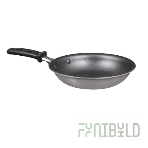 Vollrath 69107 7 Inch Fry Pan Non Stick Induction Ready Stainless Steel with Silicone Handle