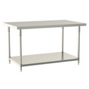 Metro TWS3660FS-316-S 60 Inch Stainless Steel Work Table with Adjustability Metro TWS3660FS-316-S 60 Inch Stainless Steel Work Table with Adjustability