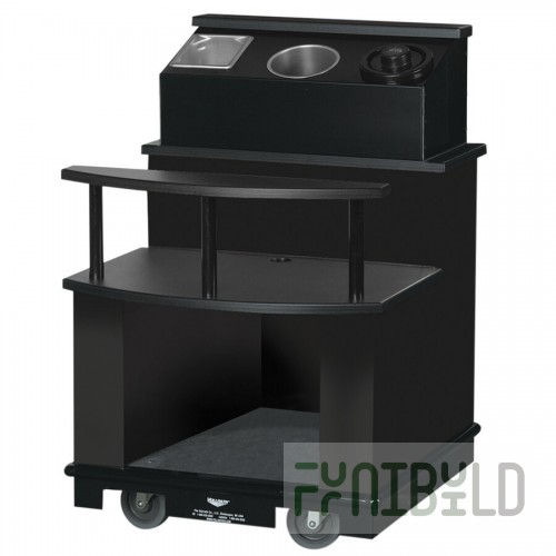 Vollrath 75677 30 Inch Deluxe Soup Merchandiser Open Storage Aluminum
