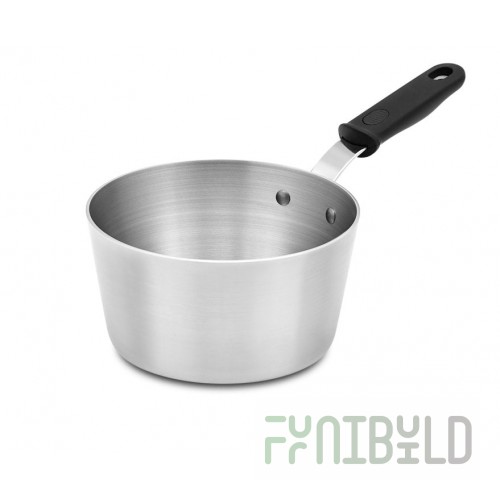 Vollrath 68302 2-3/4 Quart Aluminum Sauce Pan with Riveted Handle
