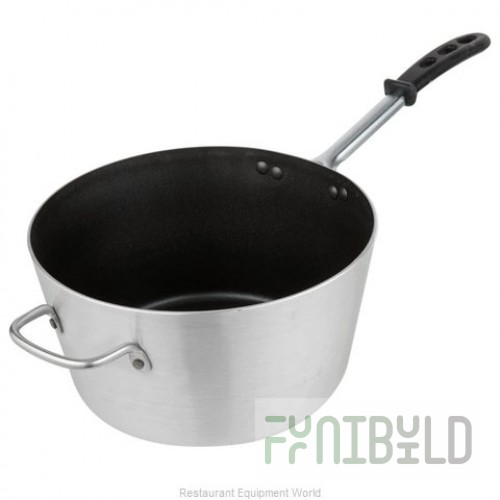 Vollrath 69310 10 Quart Tapered Sauce Pan Aluminum with Non-Stick Interior