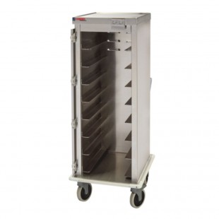 Cambro MDS1520T8R000 Meal Delivery Cart Stainless Steel With Top Rail