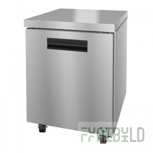 Hoshizaki UR27A 27 Inch Stainless Steel Undercounter Refrigerator 7.21 cu ft