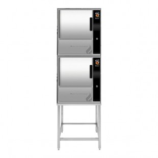 Groen (2)GSSP-BL-10GS 30 Inch Gas Convection Steamer Double Stacked 100000 BTU Groen (2)GSSP-BL-10GS 30 Inch Gas Convection Steamer Double Stacked 100000 BTU