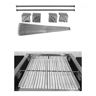 EmberGlo 4508-51 Shish Kabob Conversion Kit for 25 Series Broilers Stainless Steel