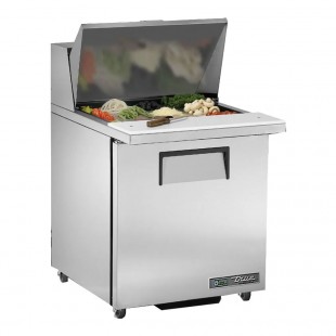 True Refrigeration TSSU-27-12M-B-ADA-HC 27 Inch Refrigerated Counter Stainless Steel