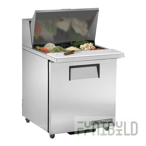 True Refrigeration TSSU-27-12M-B-ADA-HC 27 Inch Refrigerated Counter Stainless Steel