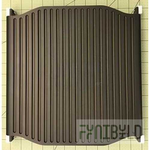 Amana GP10T Grill Plate Tall Reversible Stainless Steel - Commercial Grills