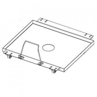 Henny Penny 03551 Filter Pan Dolly Stainless Steel for Open Fryers