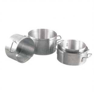 Winco AXHA-40 40 Qt Sauce Pot 16 Inch Diameter Aluminum Riveted Handle