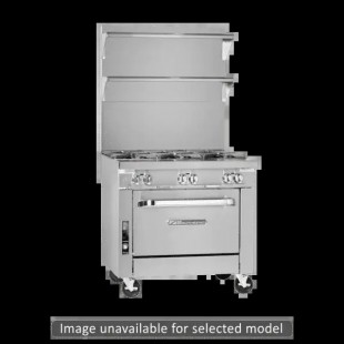 Southbend P12C-L 12 Inch Stainless Steel Low Boy Cabinet Enclosed