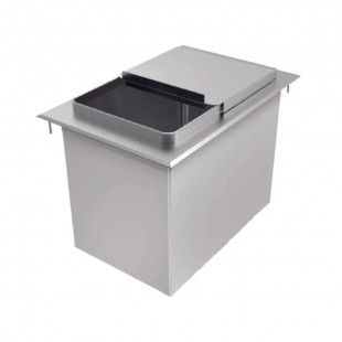 Cornelius 164761002 15 Inch Drop-in Ice Bin 60 Lbs Capacity with Cold Plate