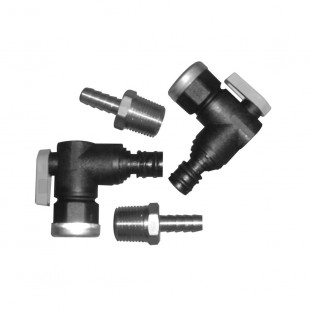 Everpure 94-897-00-SS Water Booster Kit with Quick-Connect Ball Valves